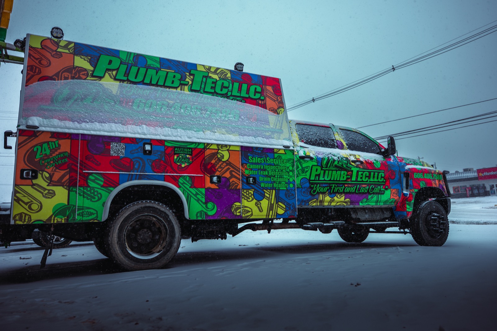 Branded vehicle photography