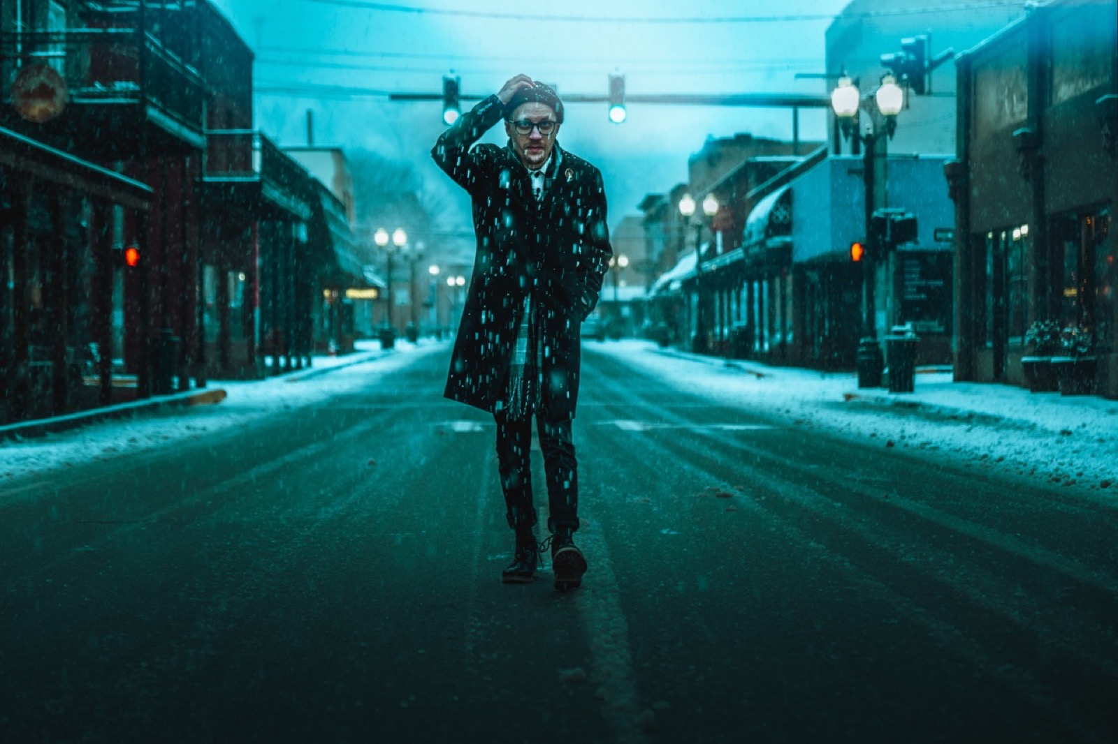 Street performer photography